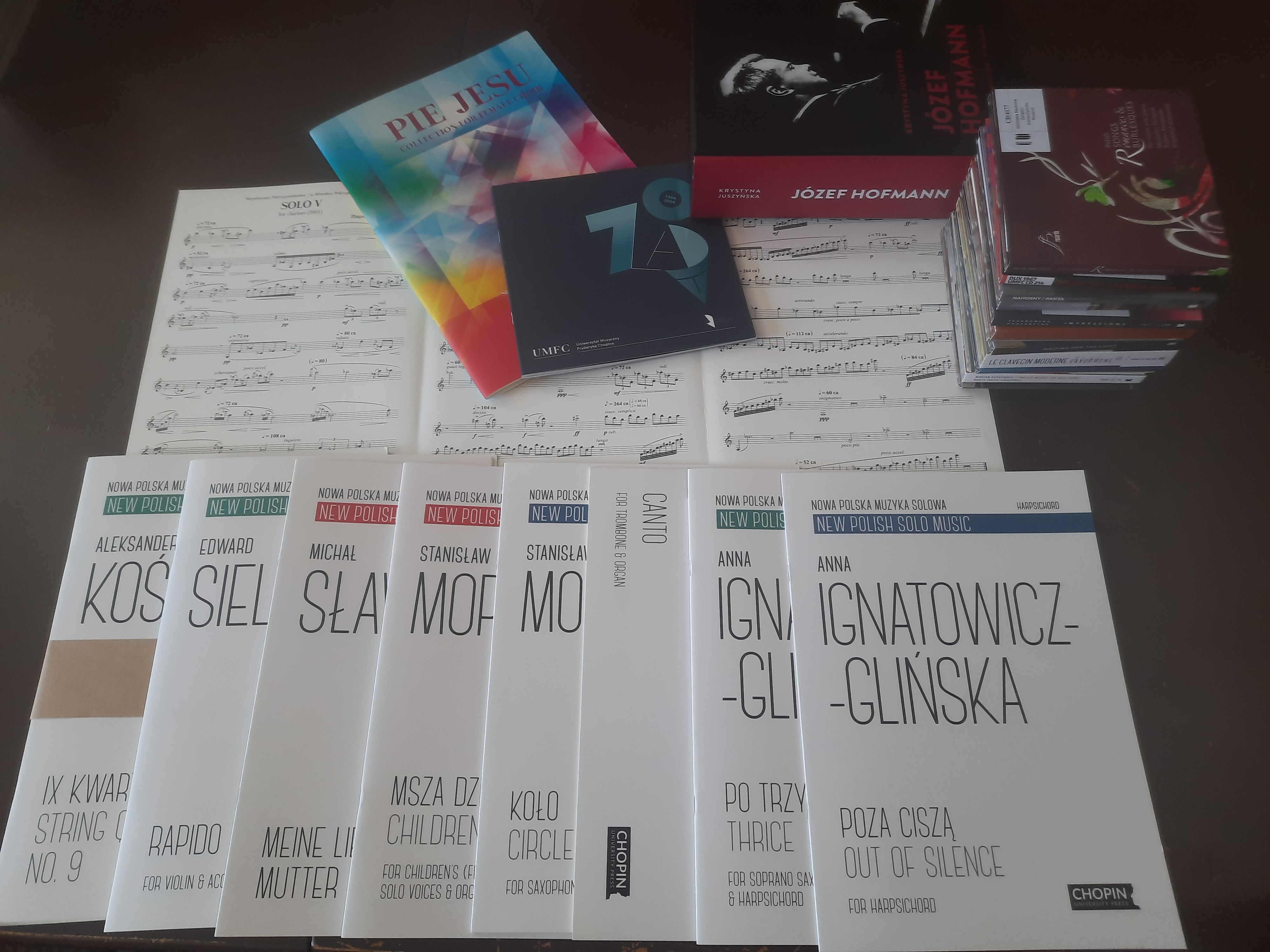 New gifts from The Chopin University Press in our Library