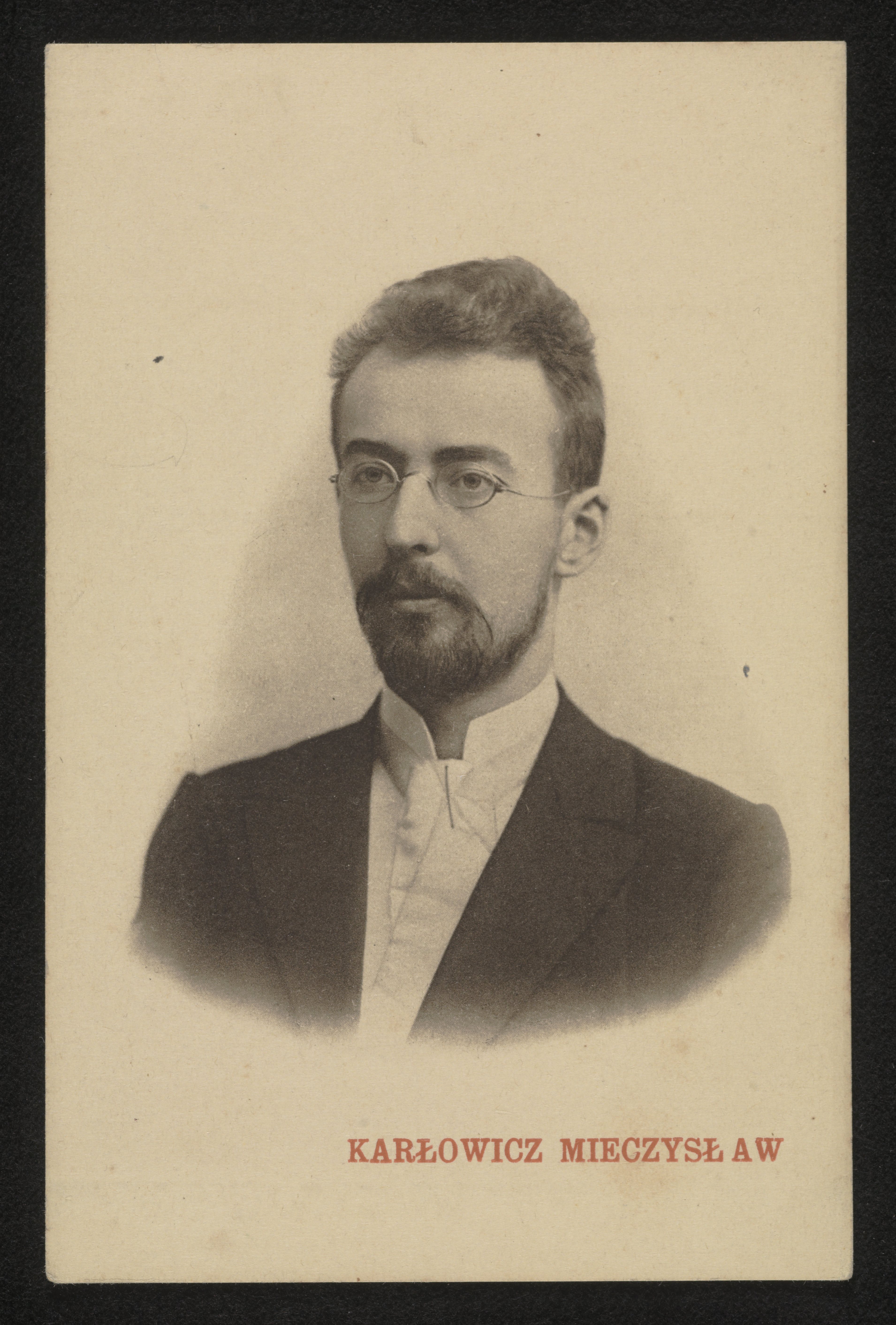 Portrait of Mieczysław Karłowicz 