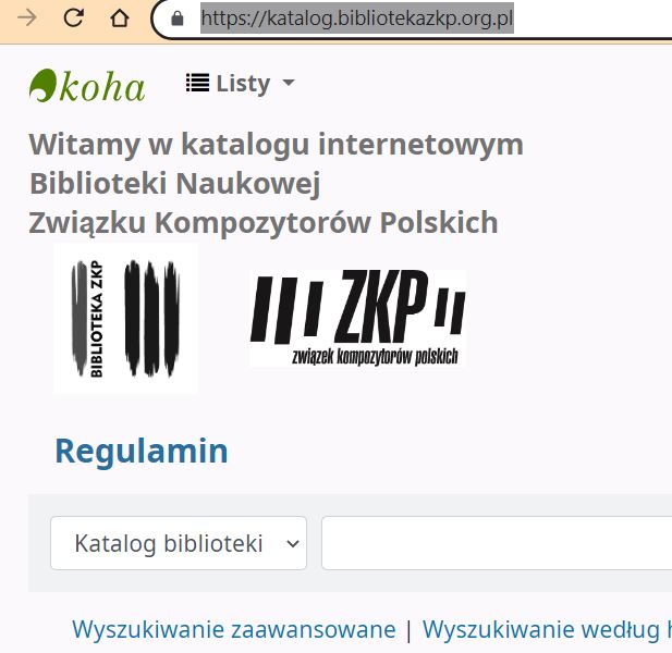 printscreen of the catalogue website 