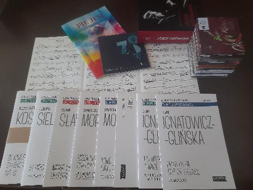 New gifts from The Chopin University Press in our Library