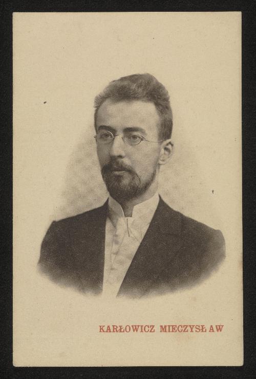 Portrait of Mieczysław Karłowicz 