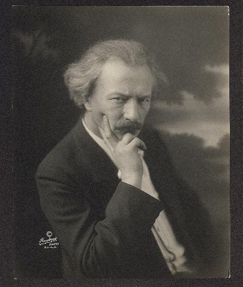 Ignacy Jan Paderewski - Zakład Fotograficzny Hartsook Photo (San Francisco ; Los Angeles); źródło: Polona.pl