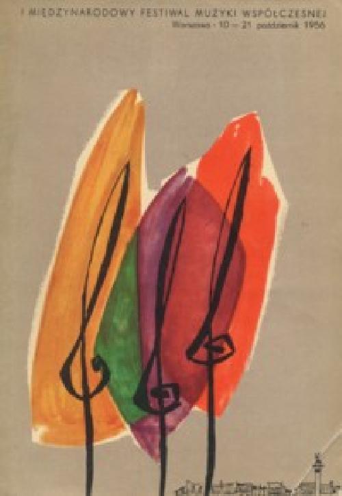 Cover of the 1956 Warsaw Autumn programme