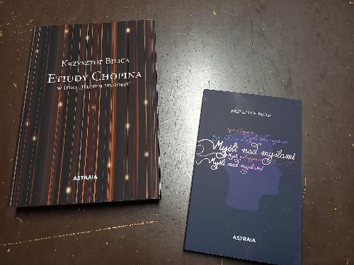 Two book covers